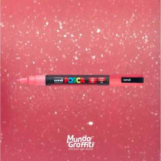 Caneta Posca 3M Vermelho Glitter 