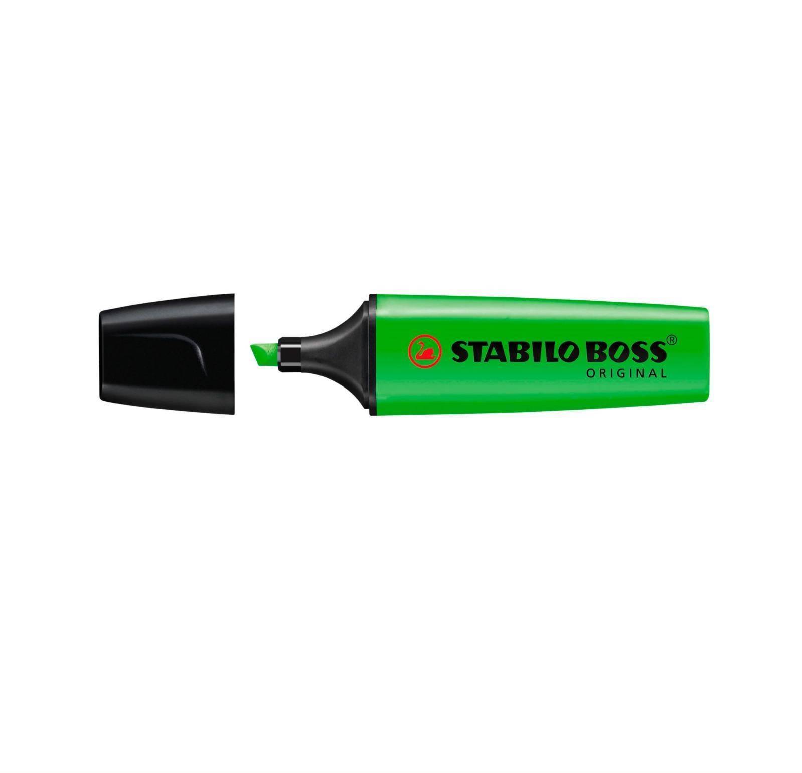Marca Texto Stabilo Boss 70/33 Verde Claro Fluorescente