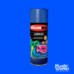 Tinta Spray Colorgin Luminosa 757 Azul 380ml