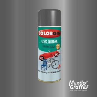 Tinta Spray Colorgin Uso Geral 57001 Grafite p/ Rodas 400ml