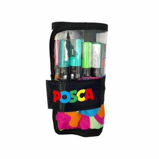 Estojo Posca 5M c/ 12 Canetas Cores a Sua Escolha