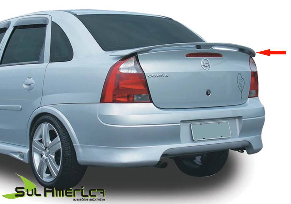 AEROFOLIO NOVO CORSA SEDAN 2002 A 2011 MODELO ORIGINAL