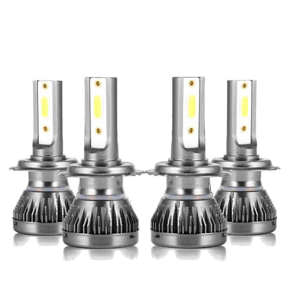 Kit Lampada H7 LED 6000K Farol Baixo e Alto C3 Picasso