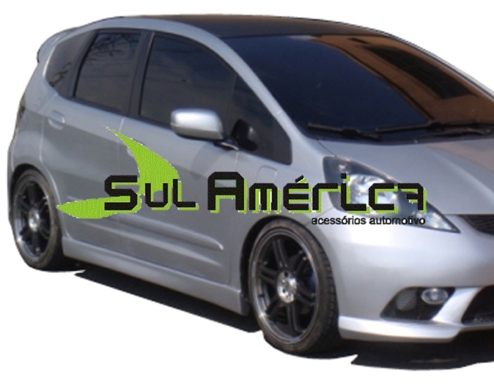 SPOILER LATERAL NEW FIT 09 10 11 12 13 14 15 16 SPORT - Sul Acessorios
