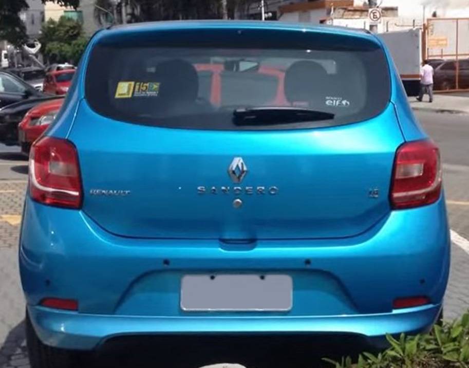 Spoiler Traseiro Sandero 15 16 17 18 19 20 Original tgpoli