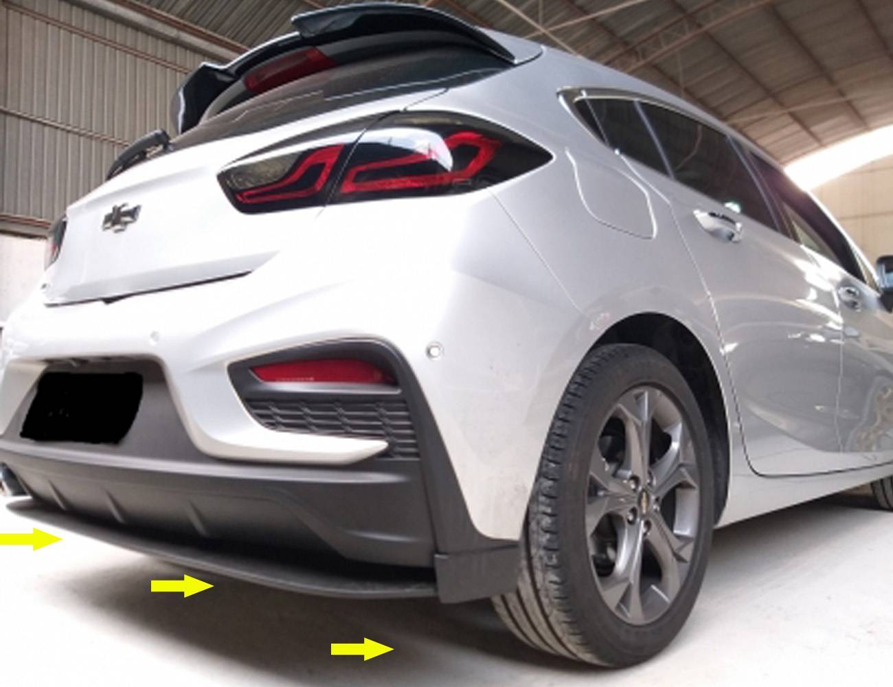 Spoiler Traseiro Cruze Hatch 2017 2018 2019 2020 Sport - Sul Acessorios