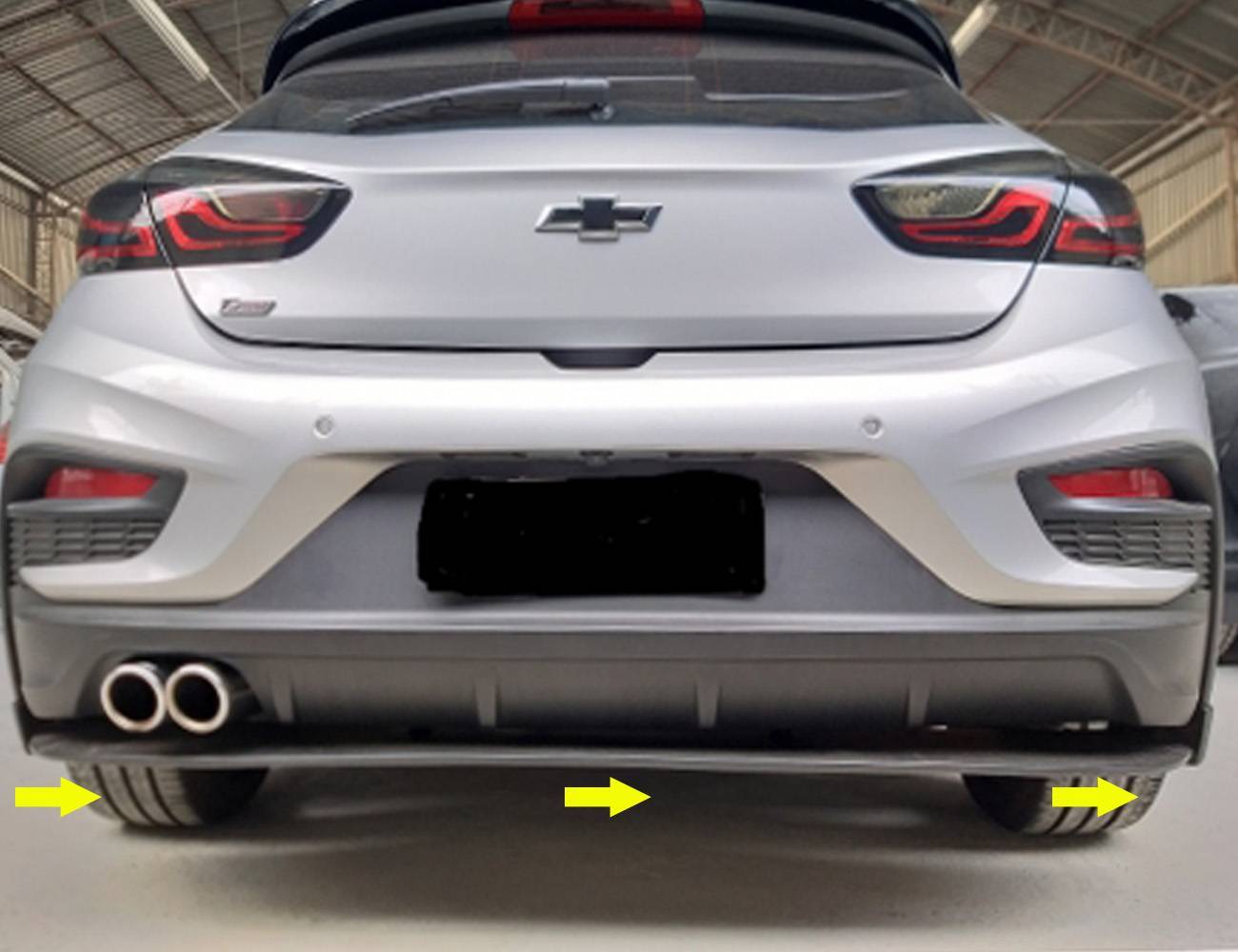 Spoiler Traseiro Cruze Hatch 2017 2018 2019 2020 Sport - Sul Acessorios