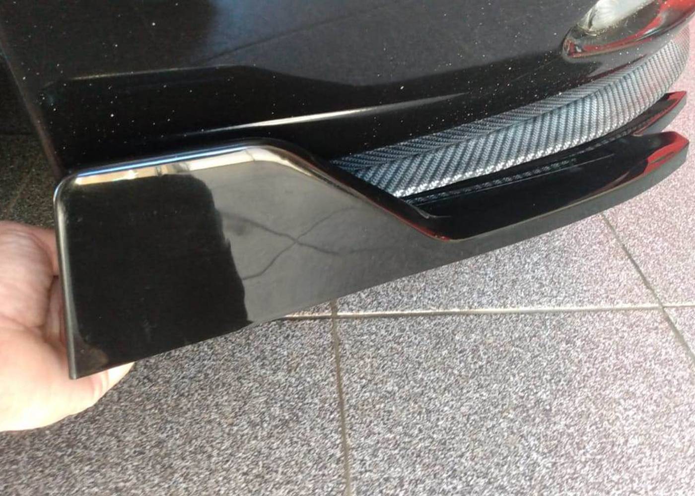 Spoiler Dianteiro Clio 08 09 10 11 12 13 14 15 16 Batmovel