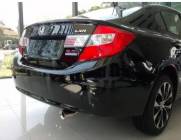 PONTEIRA ESCAPAMENTO NEW CIVIC 2012 A 2016 AÇO INOX ORIGINAL