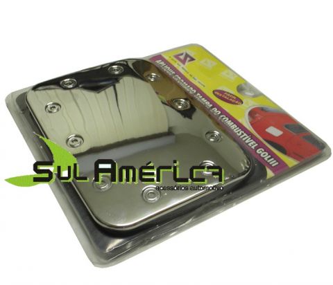 CAPA TAMPA COMBUSTIVEL GOL PARATI SAVEIRO G3 00 01 02 03 04 05 CROMADO