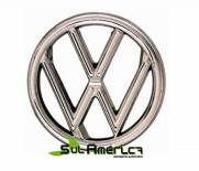 EMBLEMA DE CAPO DIANTEIRO VW FUSCA CROMADO 7,5cm