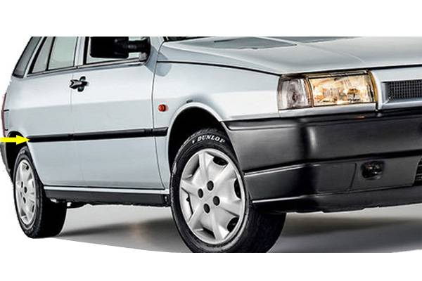 FRISO LATERAL FIAT TIPO 93 A 97 2P PRETO ORIGINAL