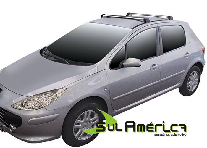 RACK DE TETO PEUGEOT 307 2001 a 2012 ALUMINIO ANODIZADO