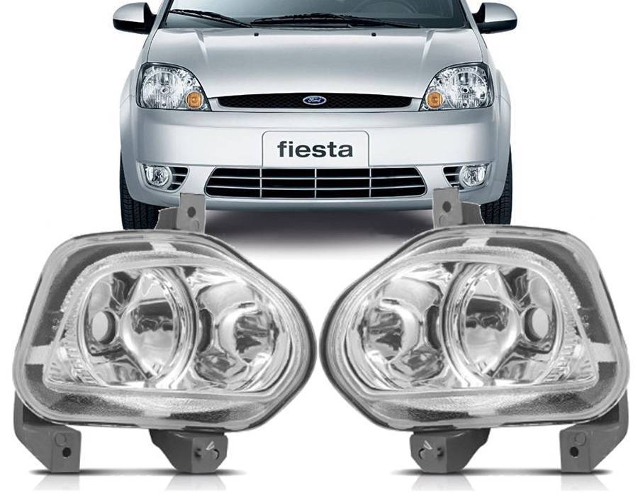 KIT FAROL MILHA FIESTA 2003 a 2006 LD + LE C/ LAMPADAS