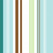 imagem do Papel de Parede Listrado Azul e Verde | Adesivo Vinilico 