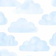 imagem do Papel de Parede Nuvem Azul | Adesivo Vinilico