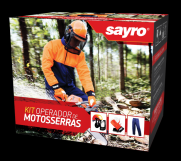 Kit operador de motosserra Sayro 