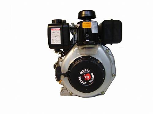 MOTOR DIESEL 6,7HP TOYAMA C/ Eixo de Redução - TD70FS - Pesca e Campo