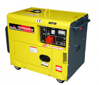 GERADOR TOYAMA DIESEL 6.000W / 6.0 KVA TRIFÁSICO C/ PARTIDA