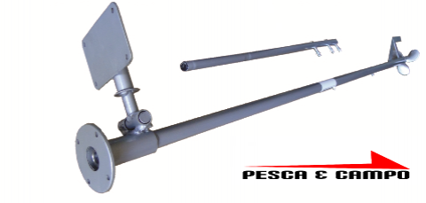 Motor Gasolina Toyama 6.5 hp com rabeta simples 2,2m