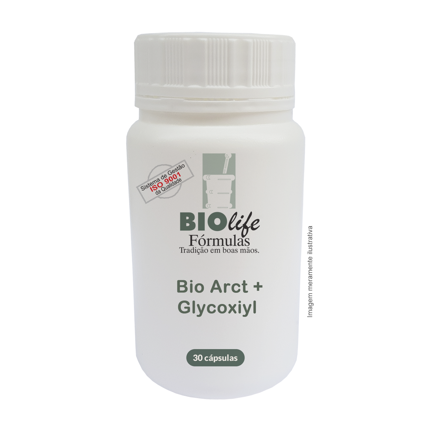 BIO ARCT 100mg + Glycoxil 100mg com 30 caps - Ação Detoxificante e Antioxidante - BioLife