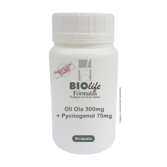 Oli Ola 300mg + Pycnogenol 75mg com 30 cápsulas