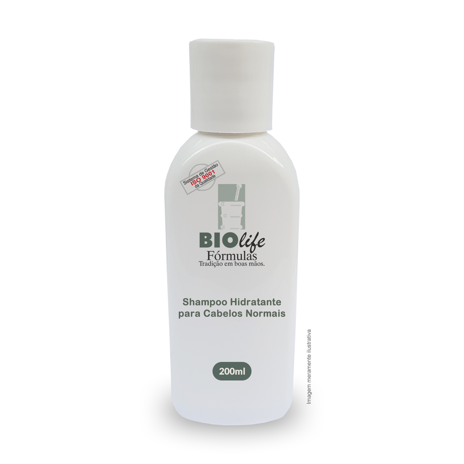 Shampoo Hidratante para Cabelos Normais com 200mL - BioLife