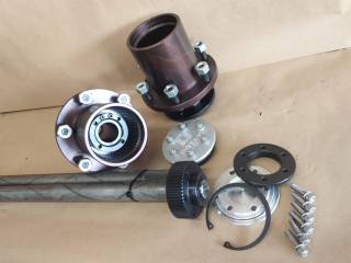 Kit traseiro flutuante estriado JeepRura,F75 19 e 30 estrias