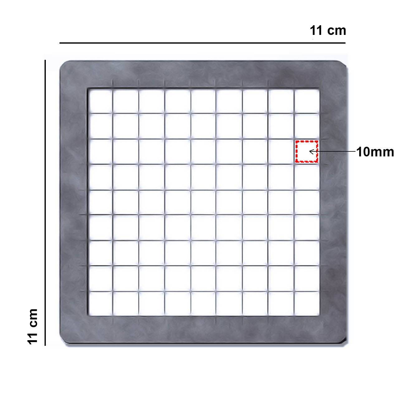 Kit Navalha Faca Com Macho E Fêmea Picador De Legumes 10mm