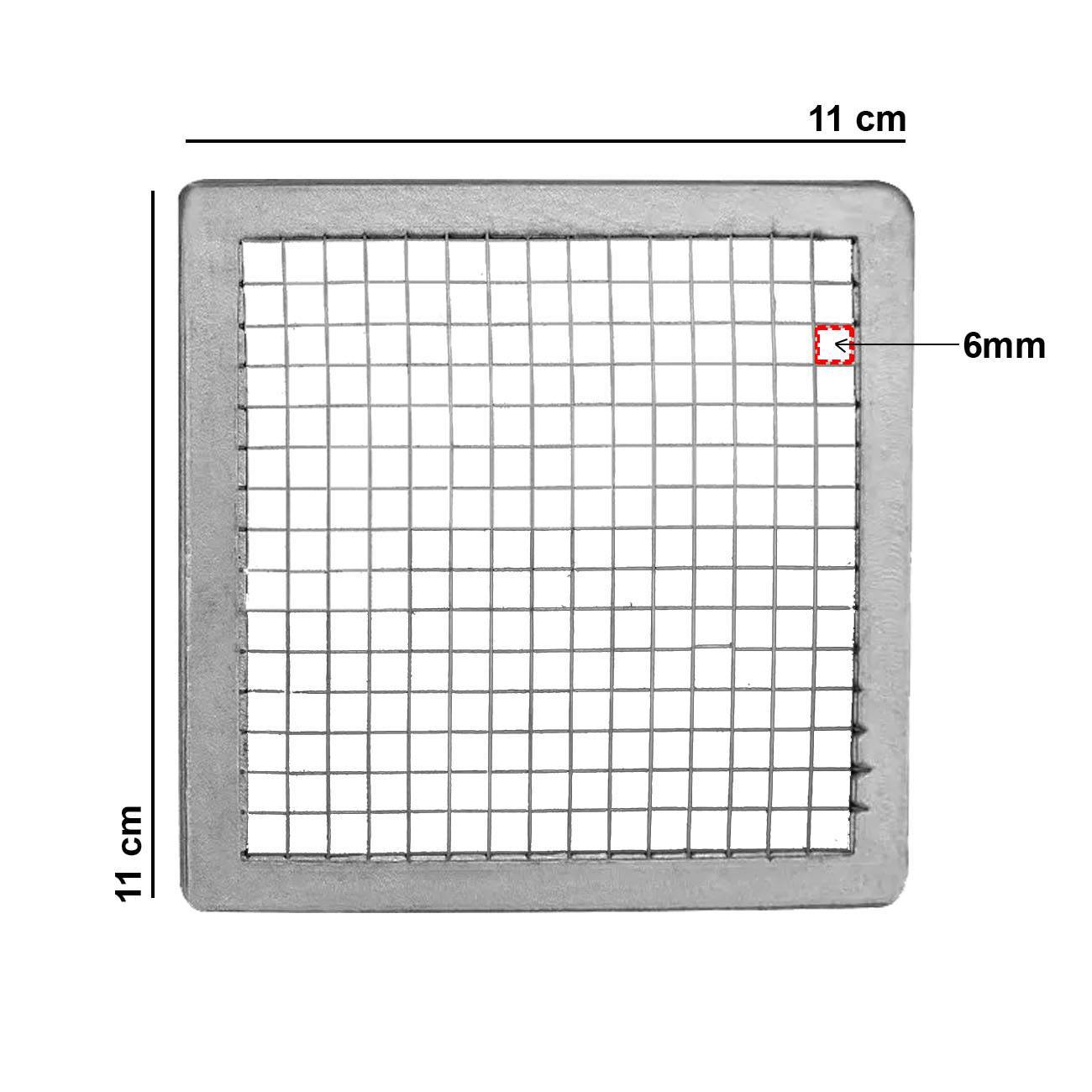 Kit Navalha Faca Com Macho E Fêmea Picador De Legumes 6mm