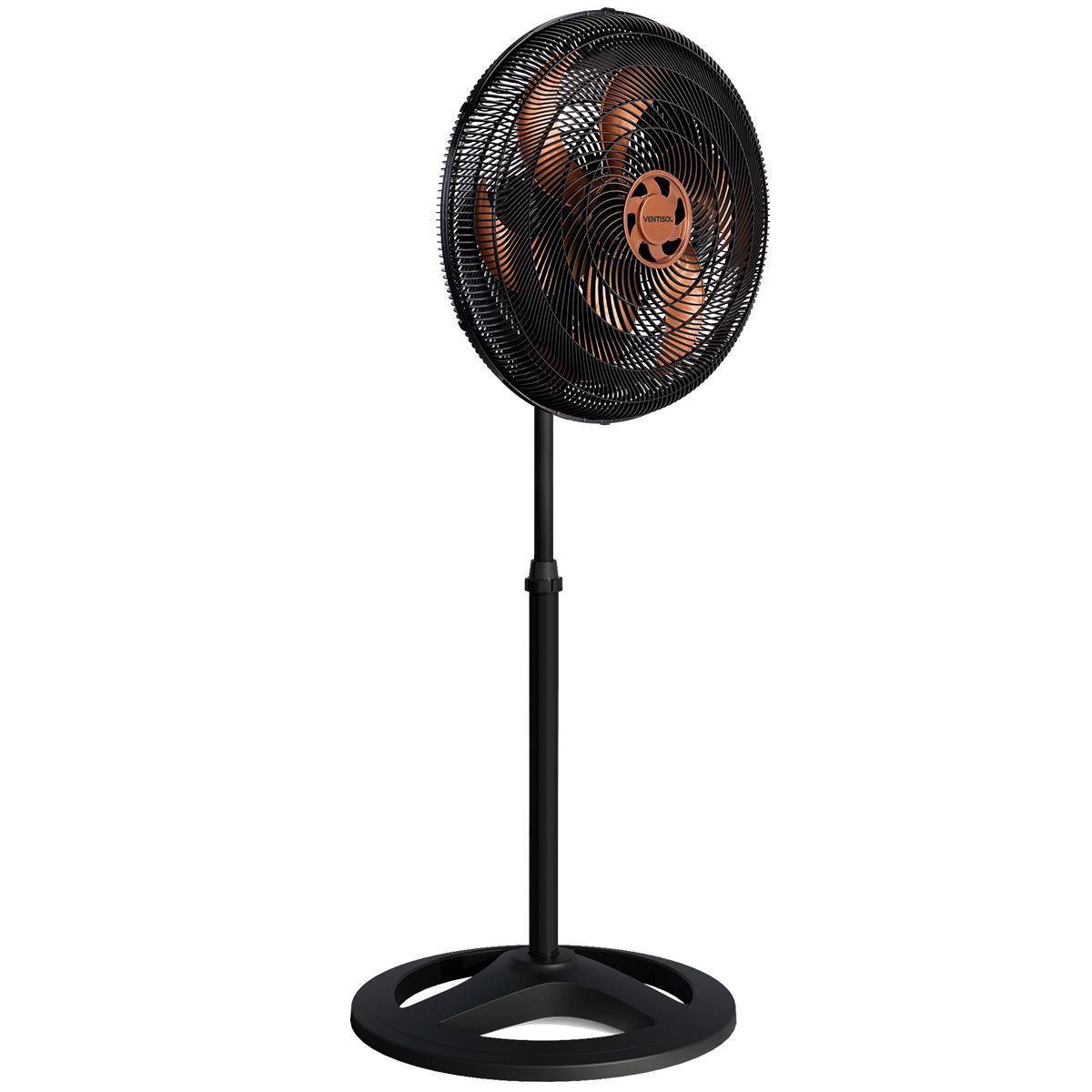 Ventilador De Coluna Turbo 6 50cm Preto/bronze Ventisol 