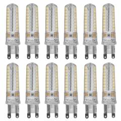 Kit 10 Lâmpadas Led Halopin G9 5w Branco Frio P/ Lustres e Pendentes
