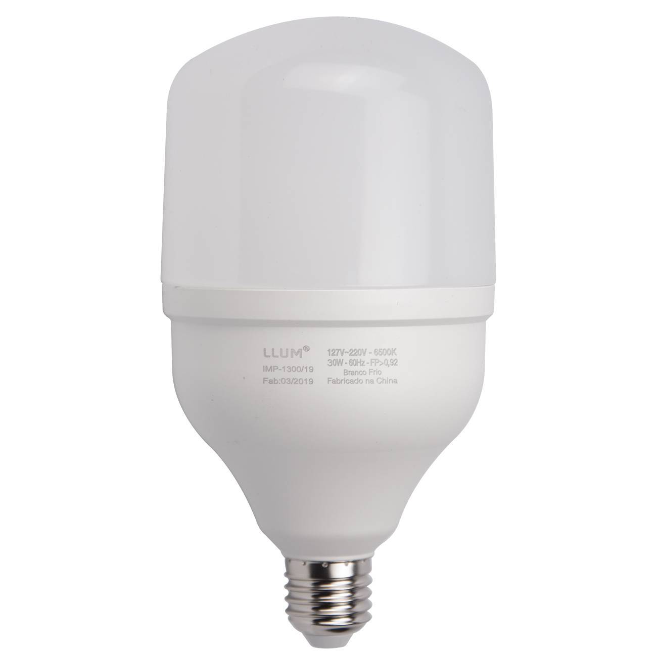 Lâmpada Led Bulbo 30w Luz Branca 6500k Bivolt