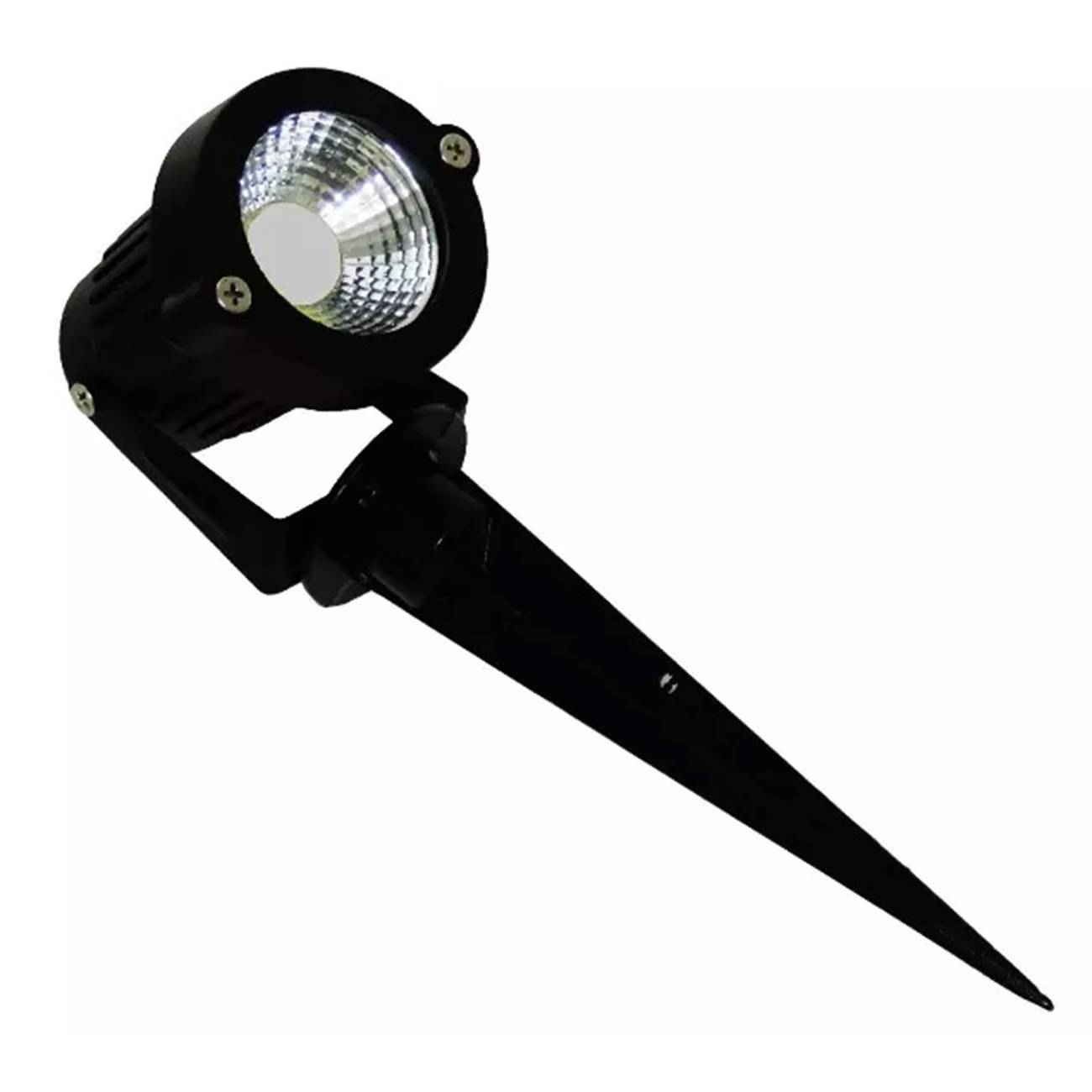 Espeto De Jardim Prova D'água 3w Led Luz Branco Quente