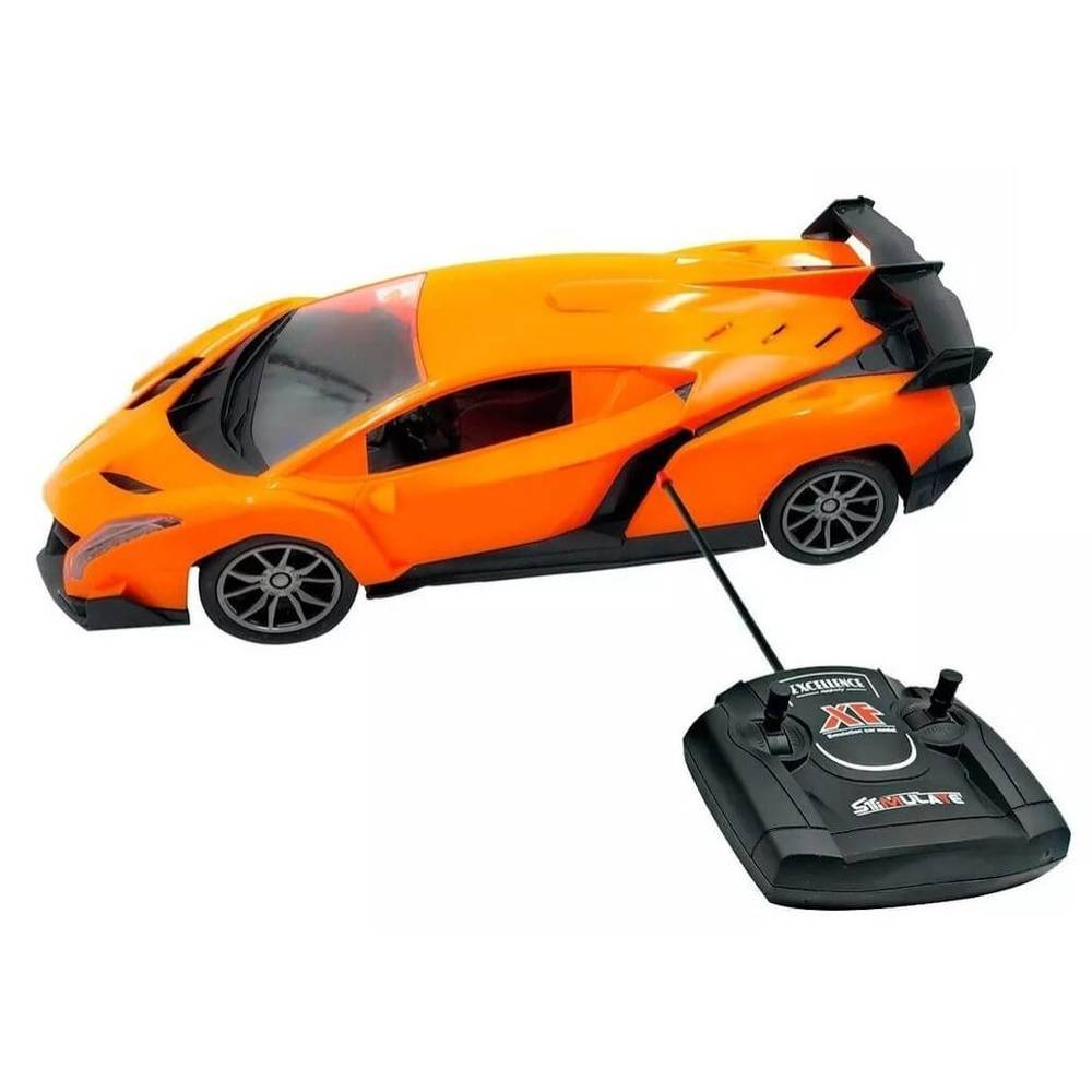 Carro Carrinho Controle Remoto Grande 45 Cm Escala 1:10 Camaro