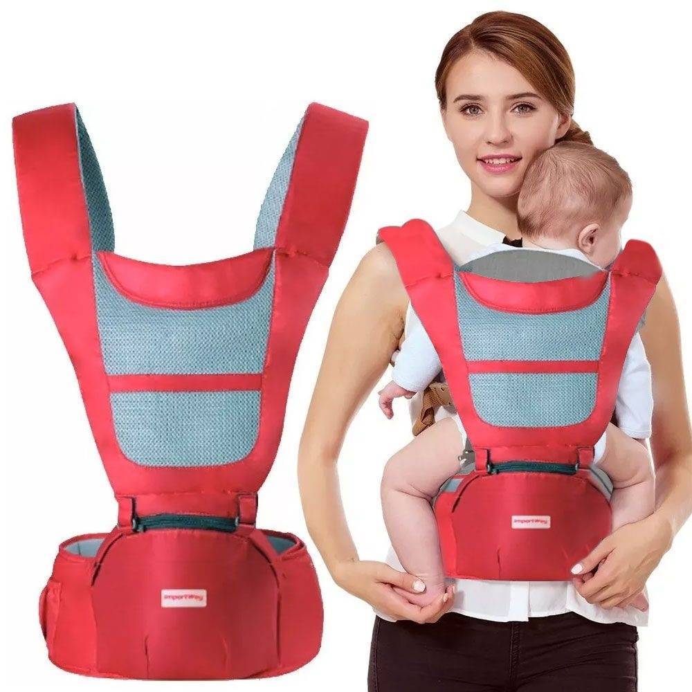 Canguru Para Bebê 6 Posições Ergonômico Conforto Carregador