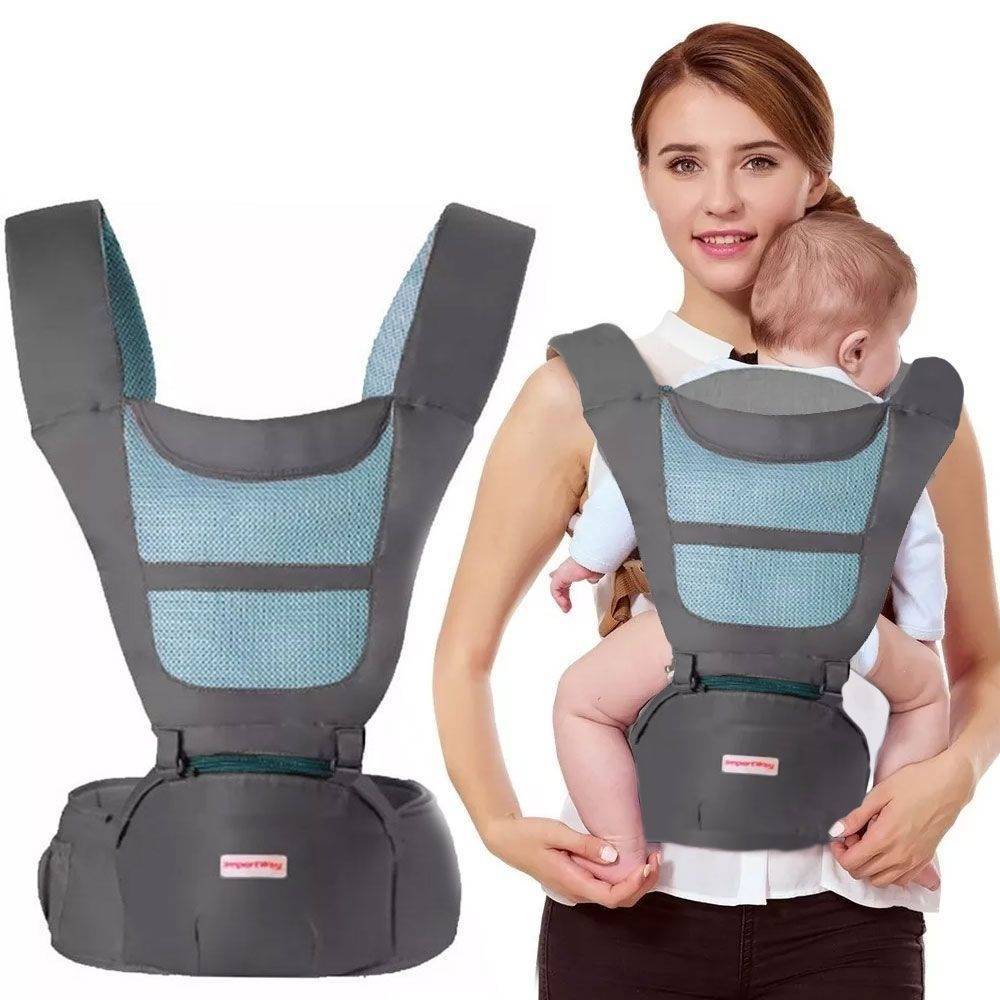 Canguru Para Bebê 6 Posições Ergonômico Conforto Carregador