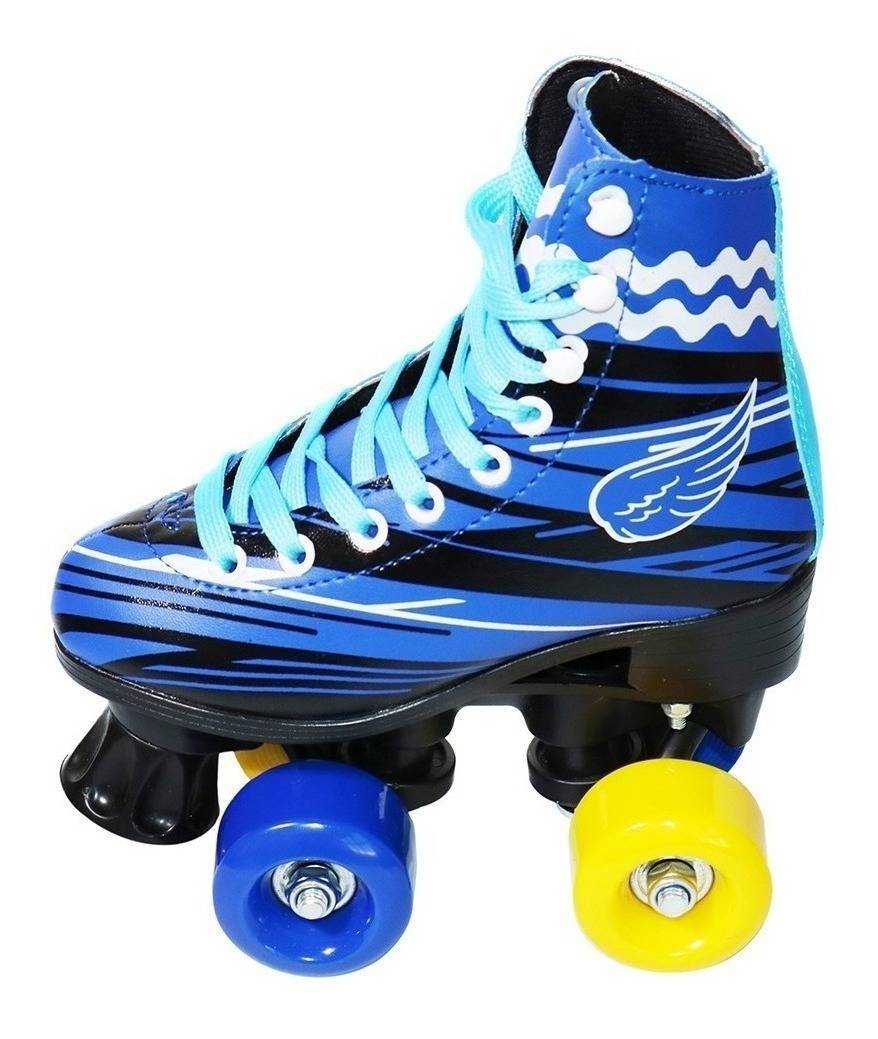Patins 4 Rodas Roller Clássico Infantil Inmetro
