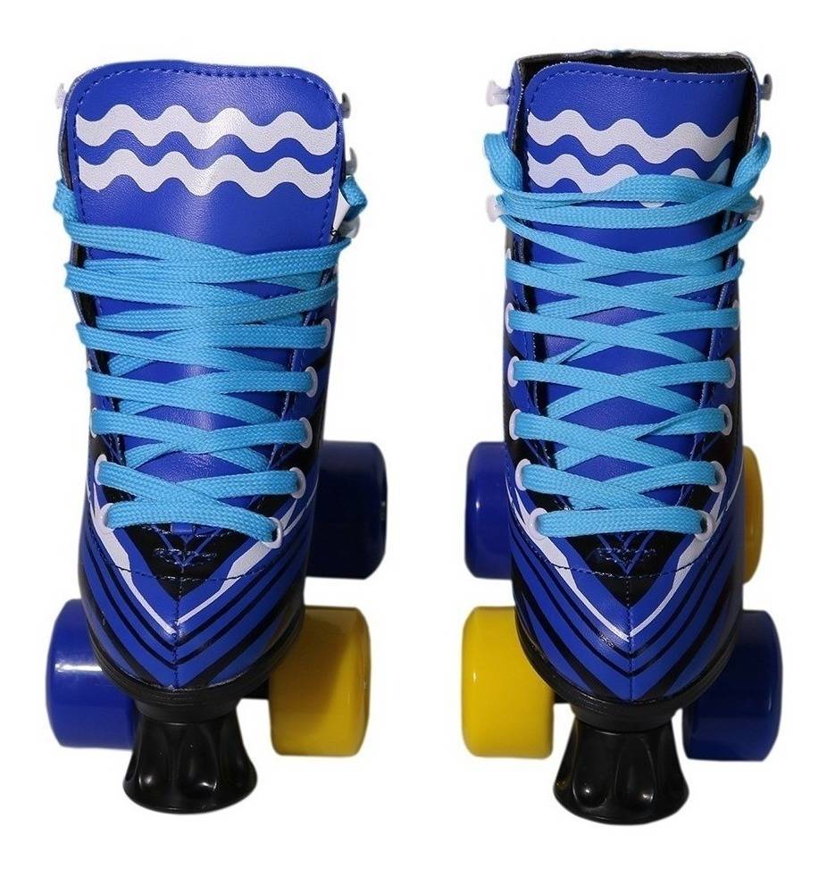 Patins 4 Rodas Roller Clássico Infantil Inmetro