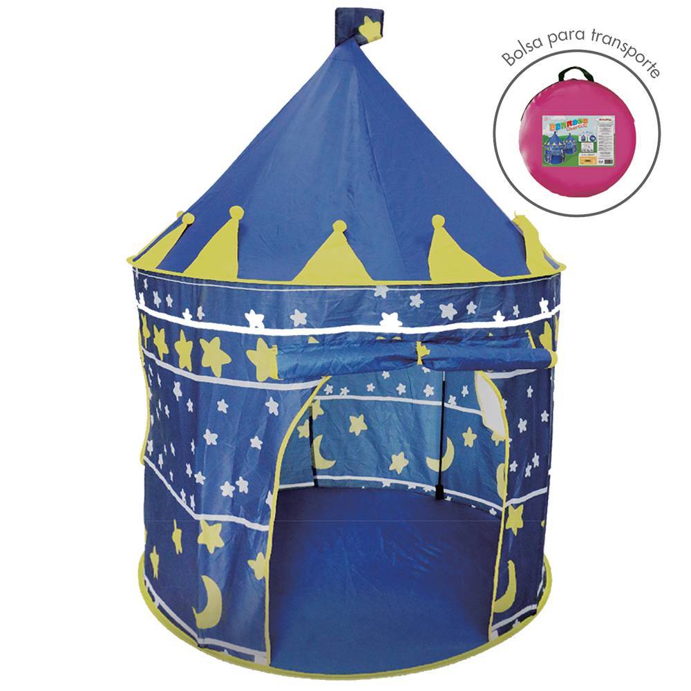 Barraca Infantil Castelo Azul Com Bolsa Transporte