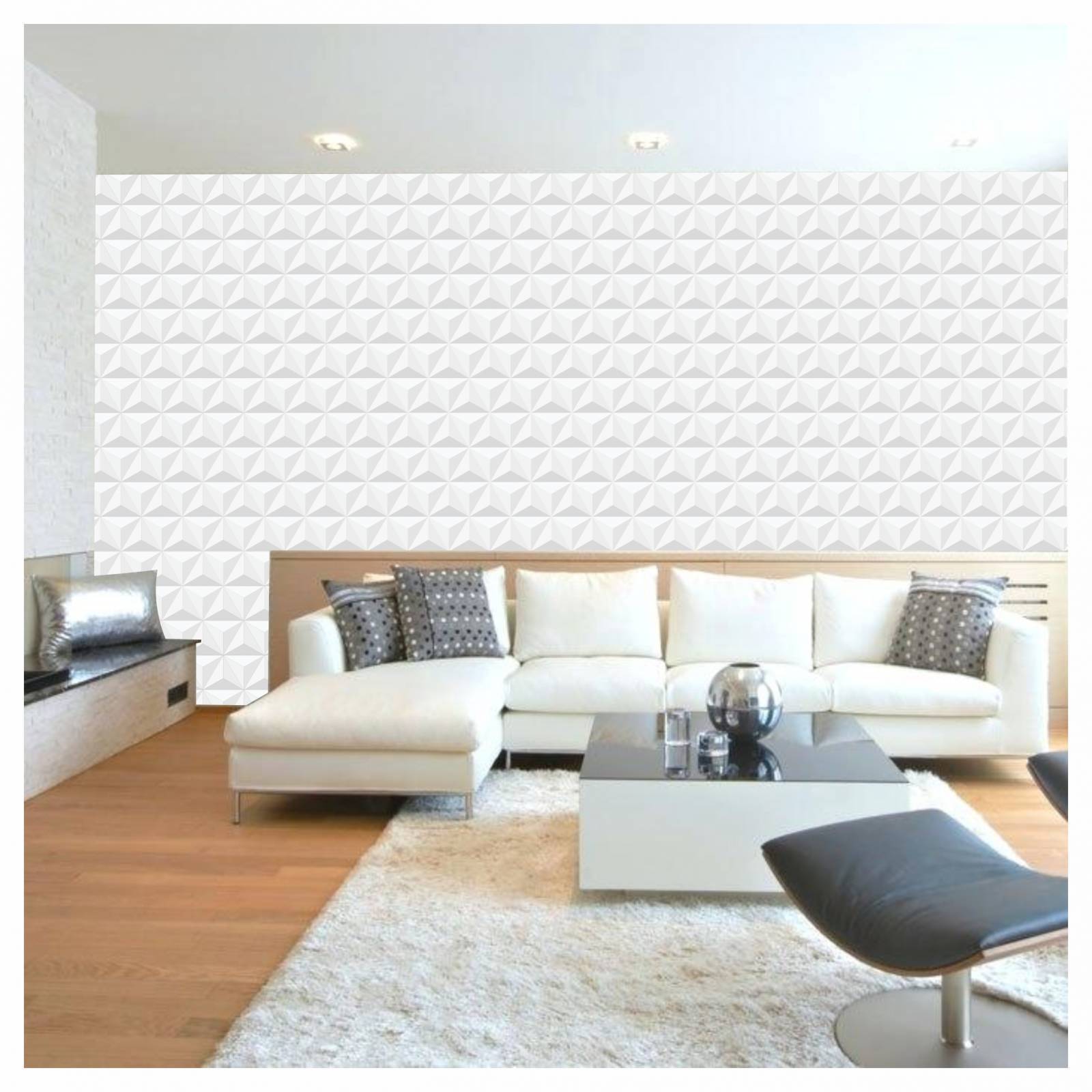 Featured image of post Papel De Parede Para Quarto 3D Branco Papel de parede autocolante floral flores brancas 3d