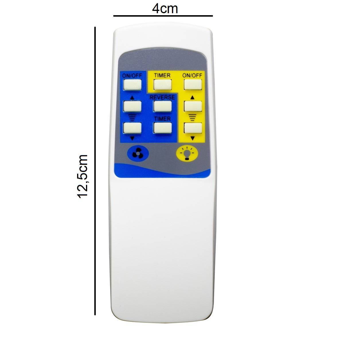 Controle Remoto Para Ventilador De Teto Infravermelho PW