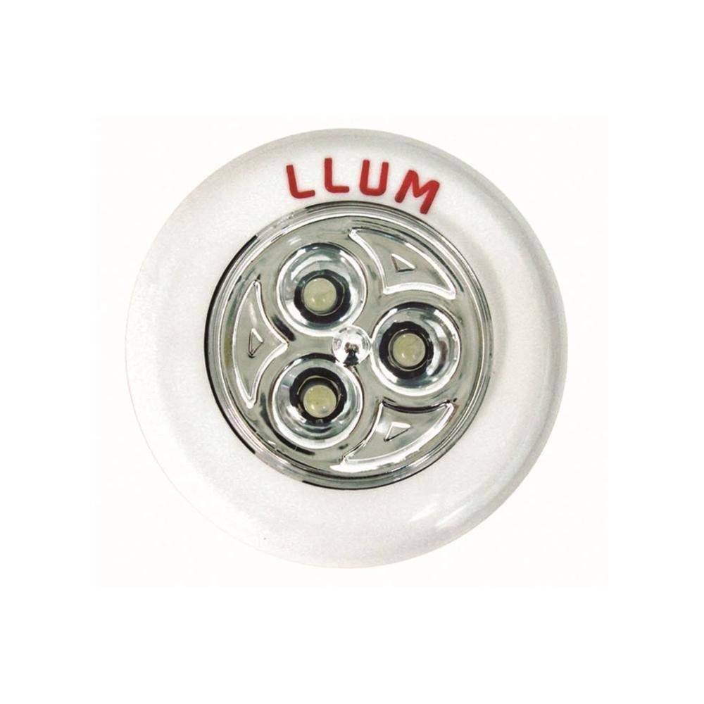 Luminária Button Easy Led Multifuncional Sem Fio Pilha Llum