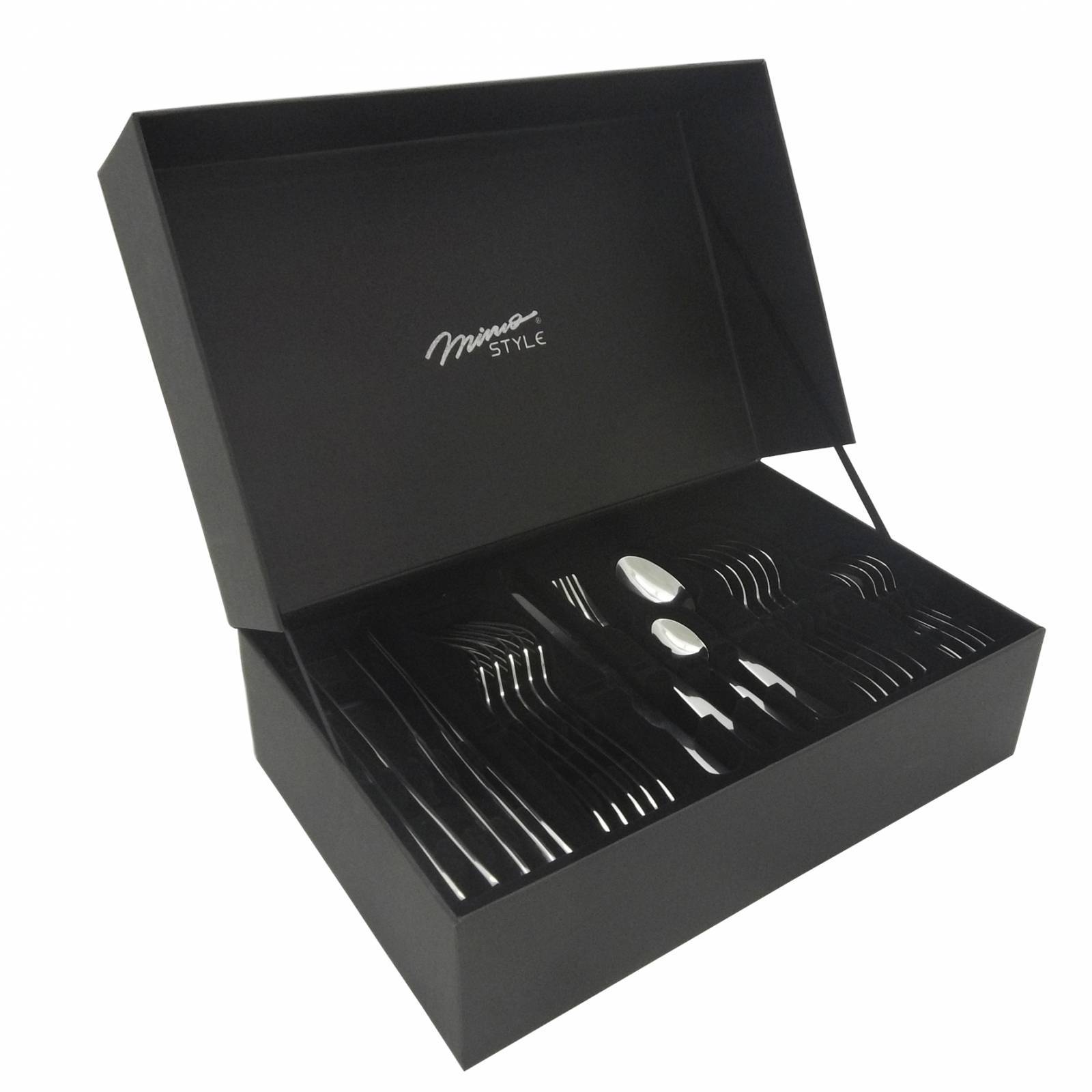 Faqueiro Aço Inox Anna 30 Peças Conjunto De Talheres Mimo