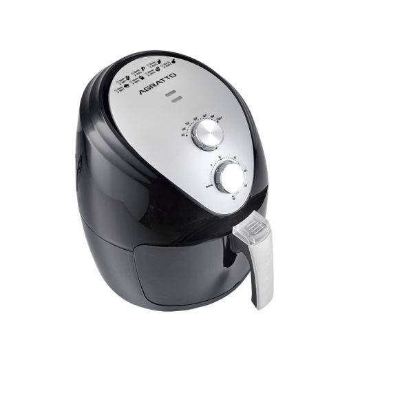 Fritadeira Sem Óleo Agratto Preto 1270w 2,5l Silver