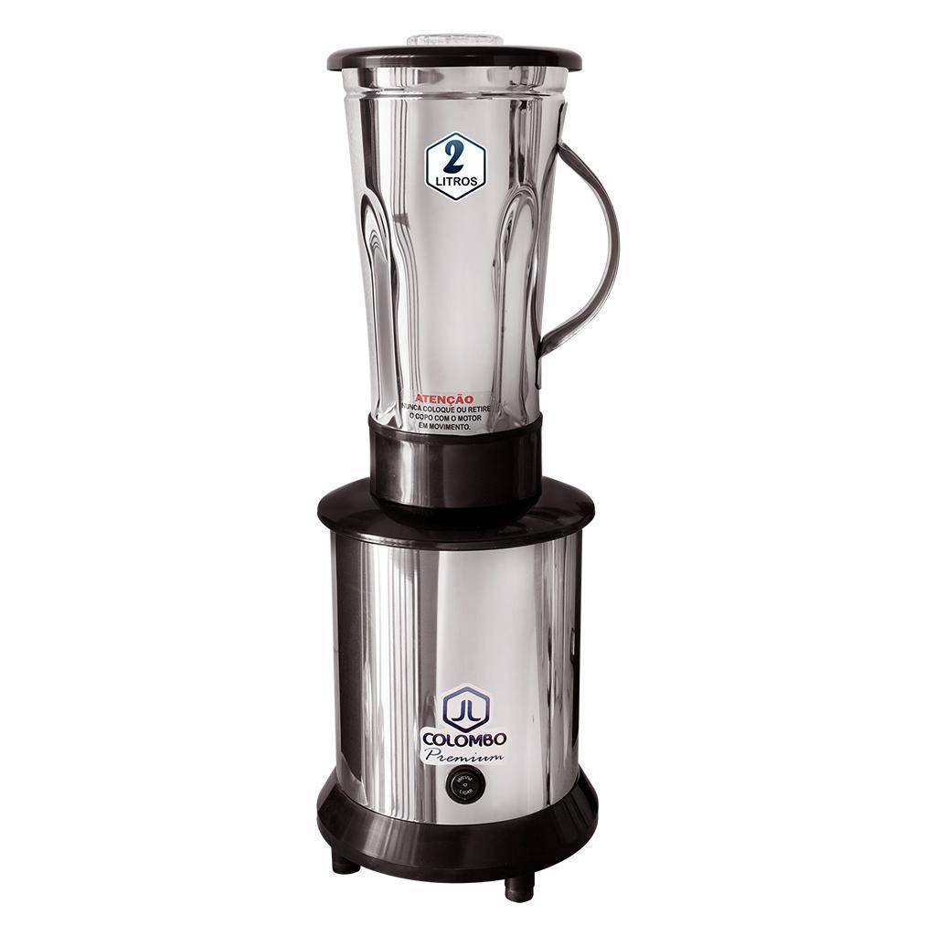 Liquidificador Industrial 2l Alta Rotação Inox Jl Colombo