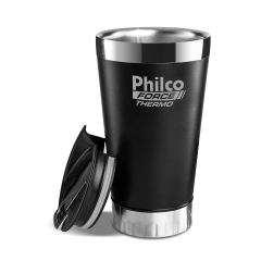 Copo Térmico Britânia 475ml PTH01P - Preto