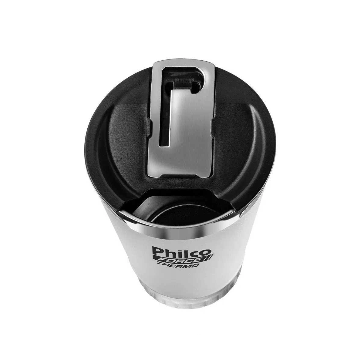 Copo Térmico Britânia 475ml PTH01B - Branco 