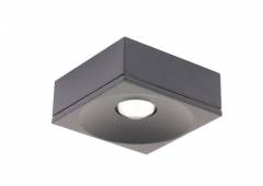 Spot de Sobrepor Quadrado Preto Led 3W 3000K 127V