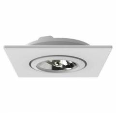 SPOT EMB ORIENT P/ 1L AR70 GU10 BRANCO INTERLIGHT